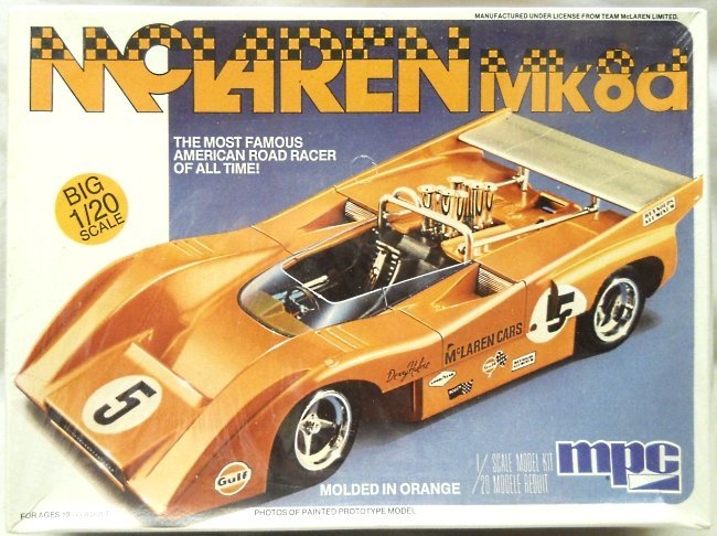 MPC 1/20 McLaren Mk8d Road Racer, 1-0571 plastic model kit